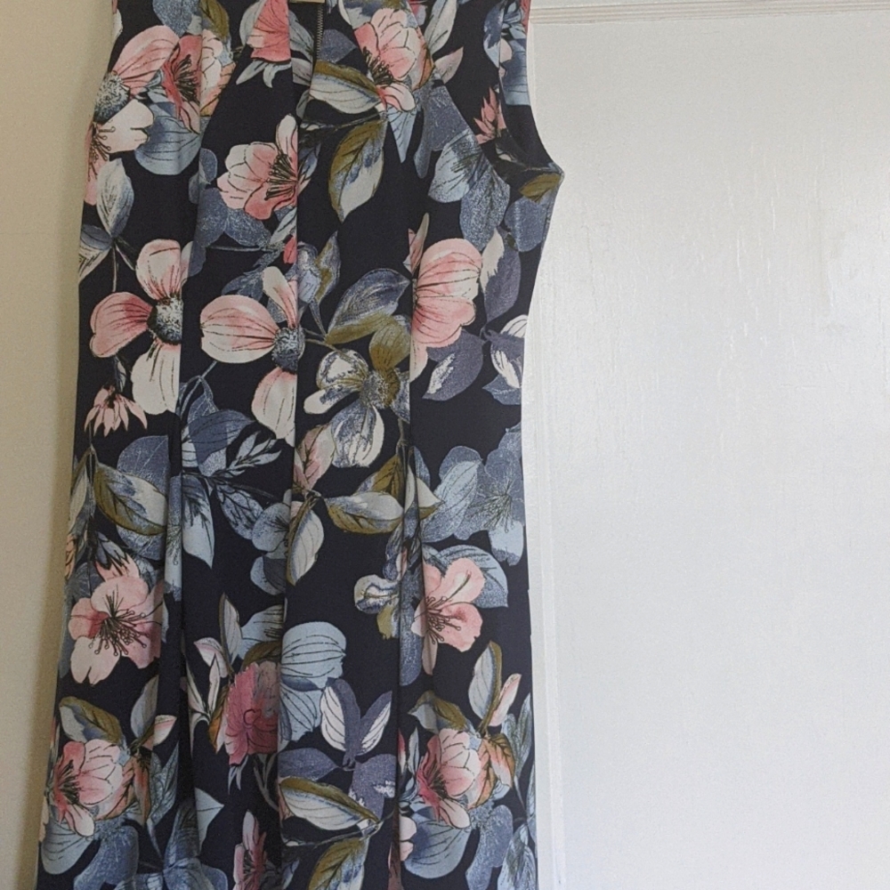 Women's Spring/Autumn Liz Claiborne floral dress, size 12